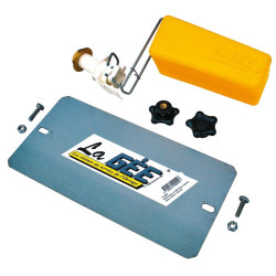 Robinet flotteur avec plaque de protection pour SUPERBAC rebord int...