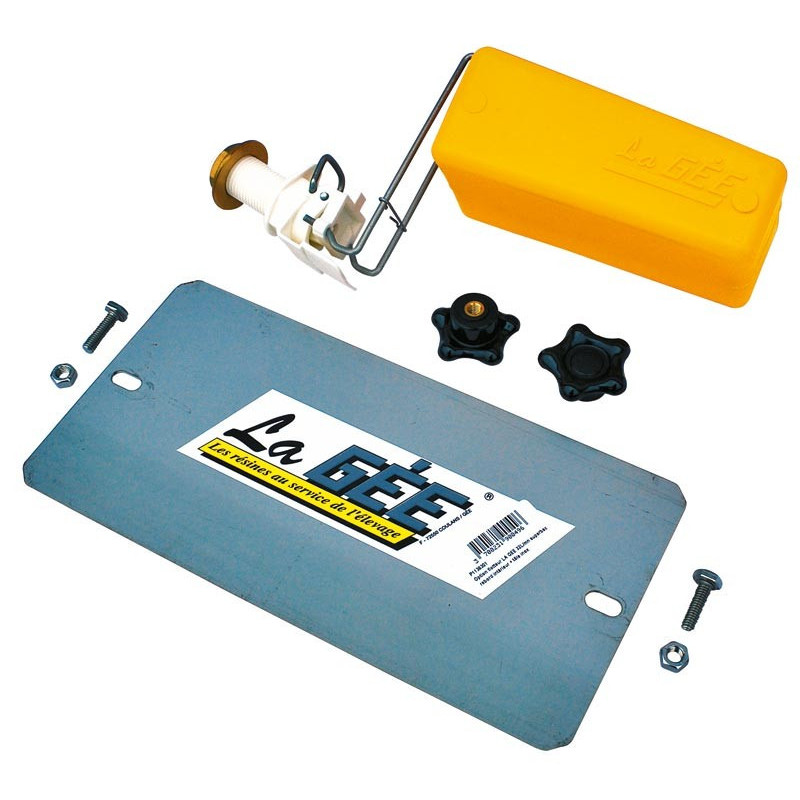Robinet flotteur avec plaque de protection pour SUPERBAC rebord int...