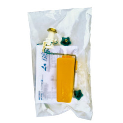 Robinet flotteur avec plaque de protection pour SUPERBAC rebord int...