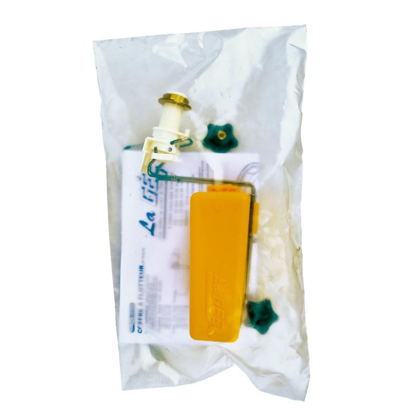 Robinet flotteur avec plaque de protection pour SUPERBAC rebord int...