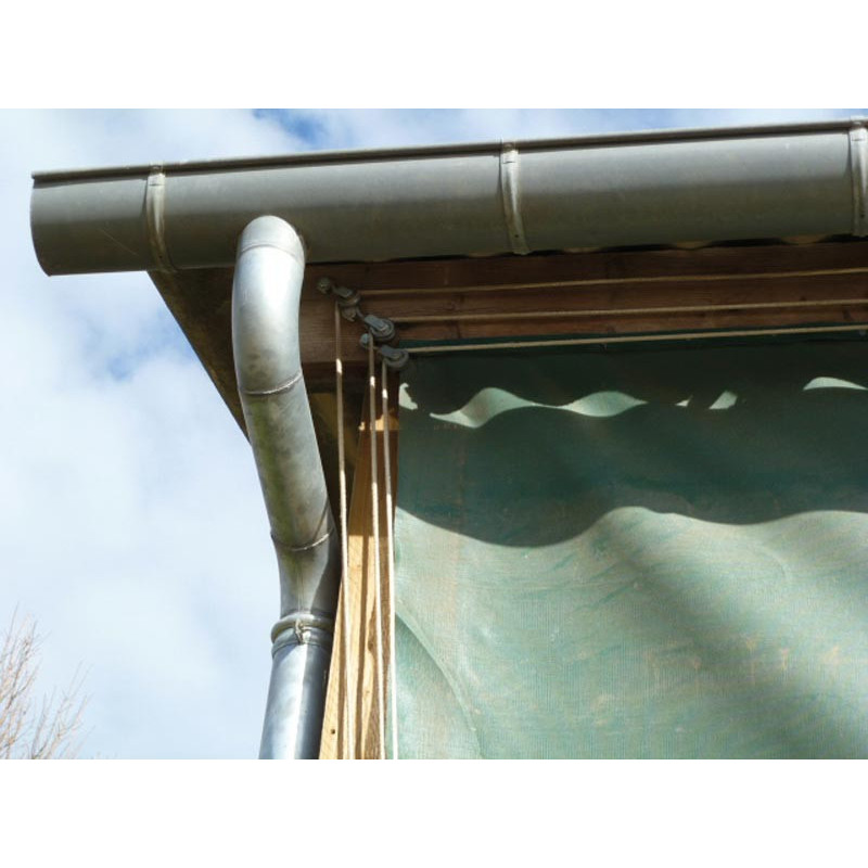 Toile brise-vent - filtration 85 % - Long. 50 m : p1140109