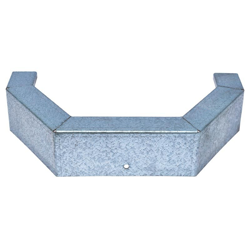 Protection metallique pour mangeoire d'angle 36 L : p1210505