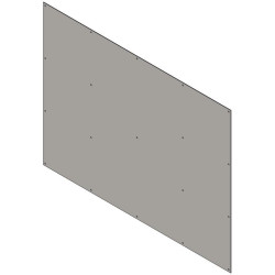 Doublage intérieur battant haut pour porte de box 2 battants : p123...