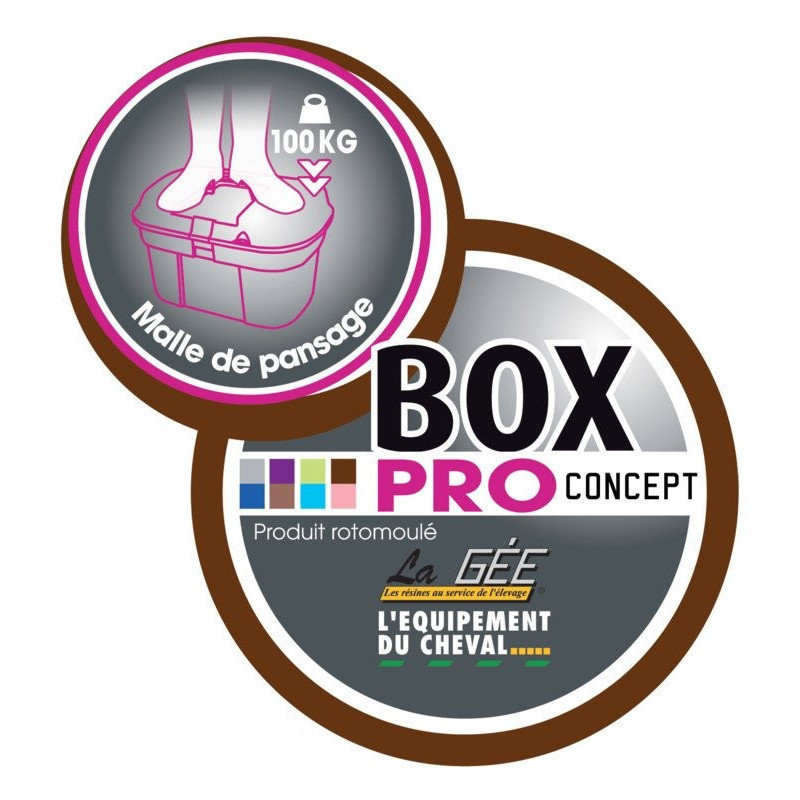 Malle de pansage BOX PRO XL : p1216117