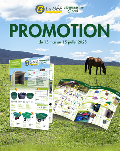 Promotion Printemps-Été sur l’équipement cheval et cavalier – La Gée Cheval